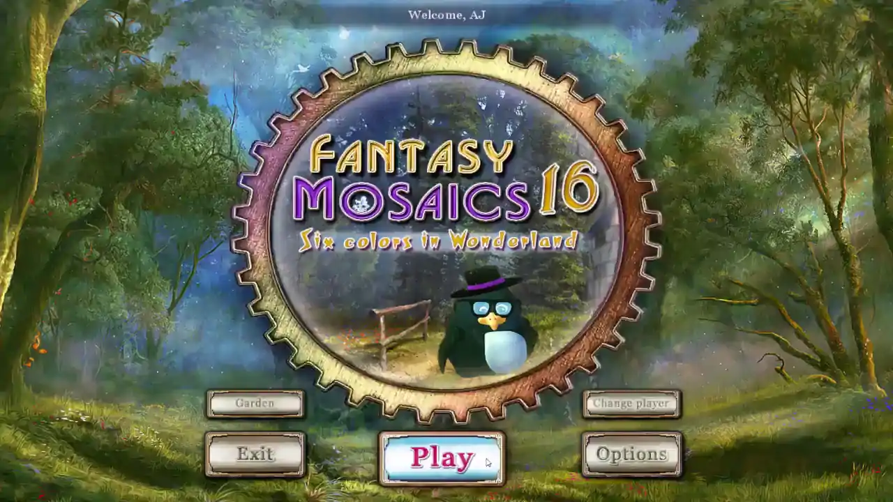 Fantasy Mosaics 16: Six Colors in Wonderland