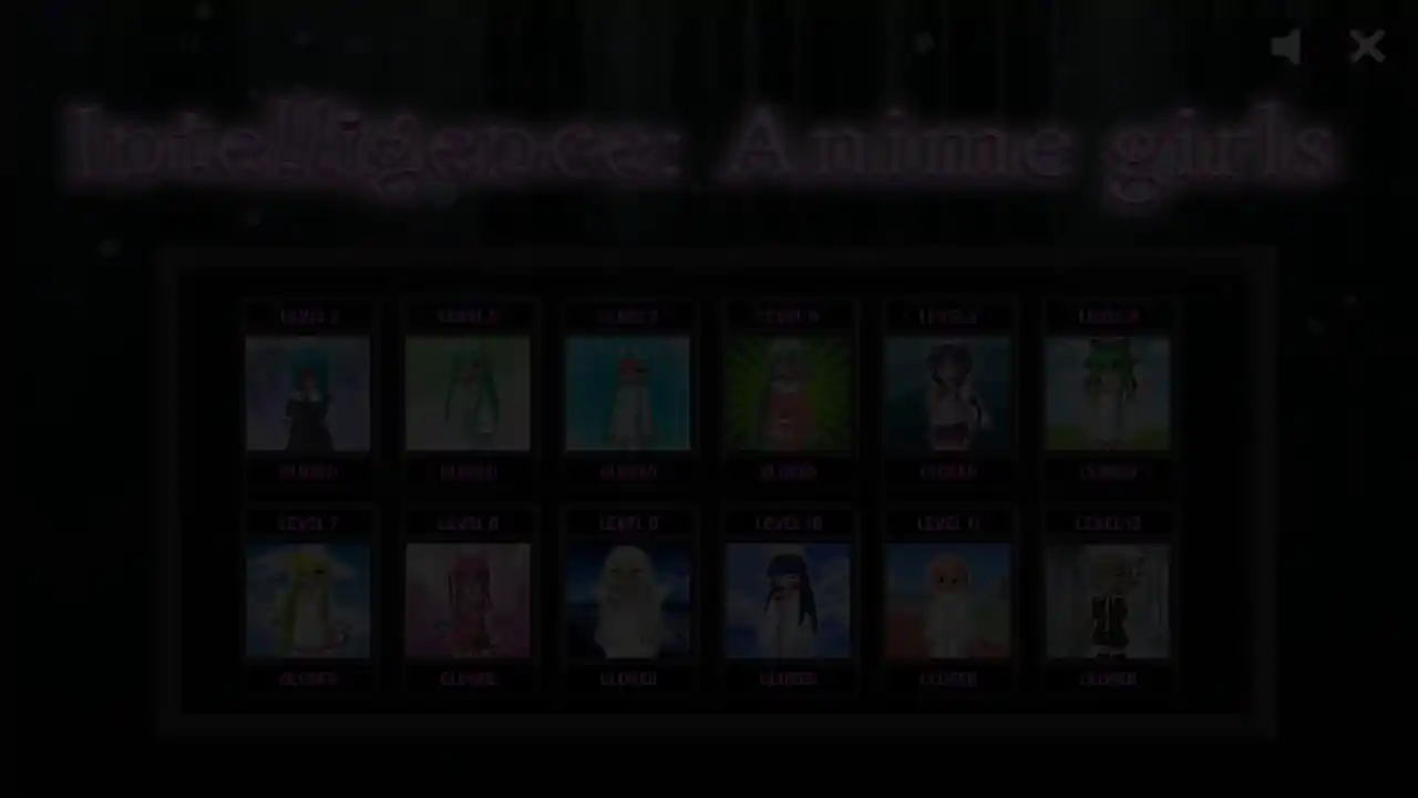 Intelligence: Anime girls