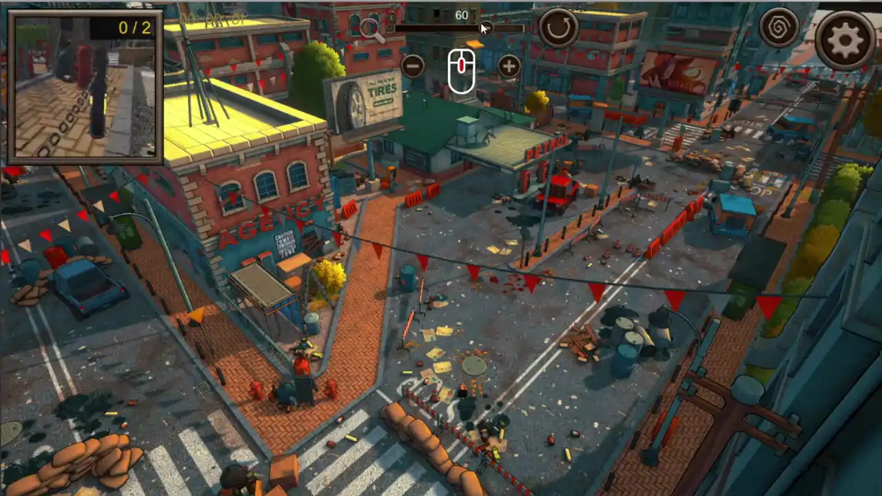 Hidden Post-Apocalyptic 4 Top-Down 3D