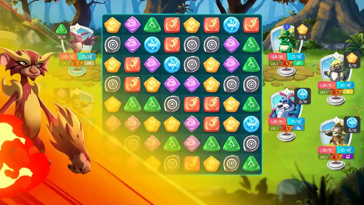 Beasties - Monster Trainer Puzzle RPG