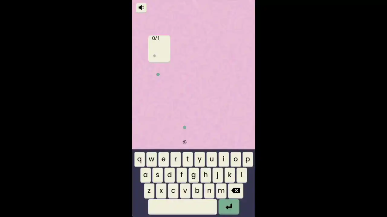 下落的字母