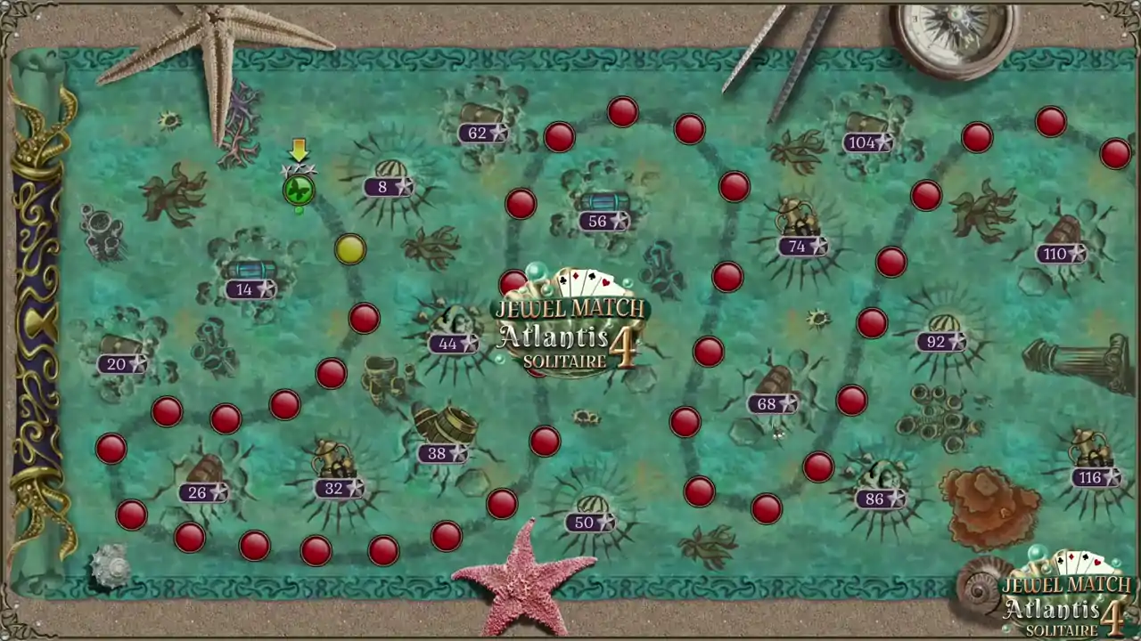 Jewel Match Atlantis Solitaire 4 - Collector's Edition