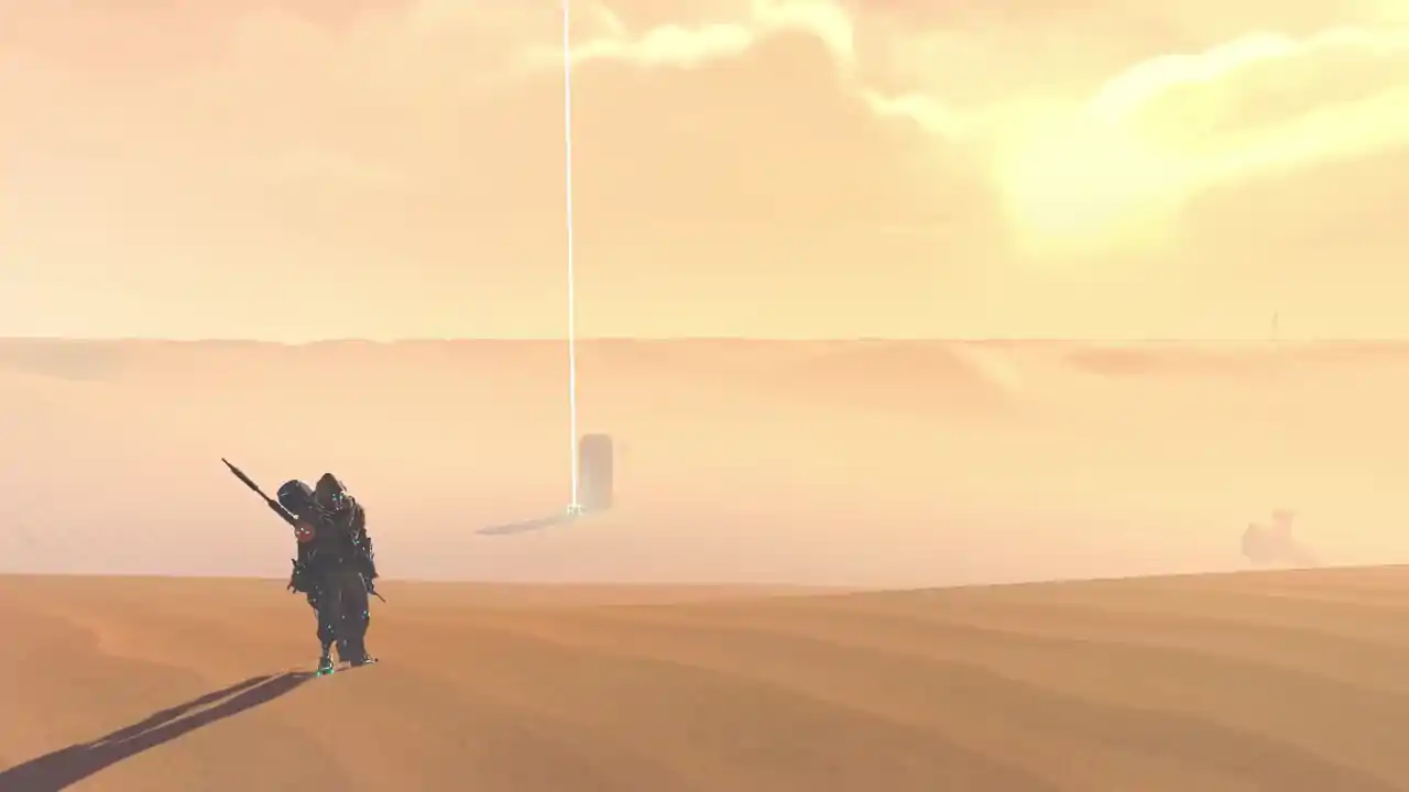 Neon Cyber Desert
