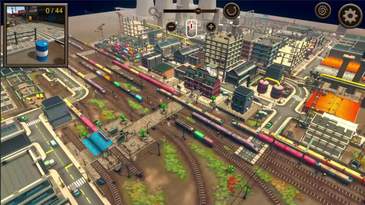 Hidden Industries Top-Down 3D