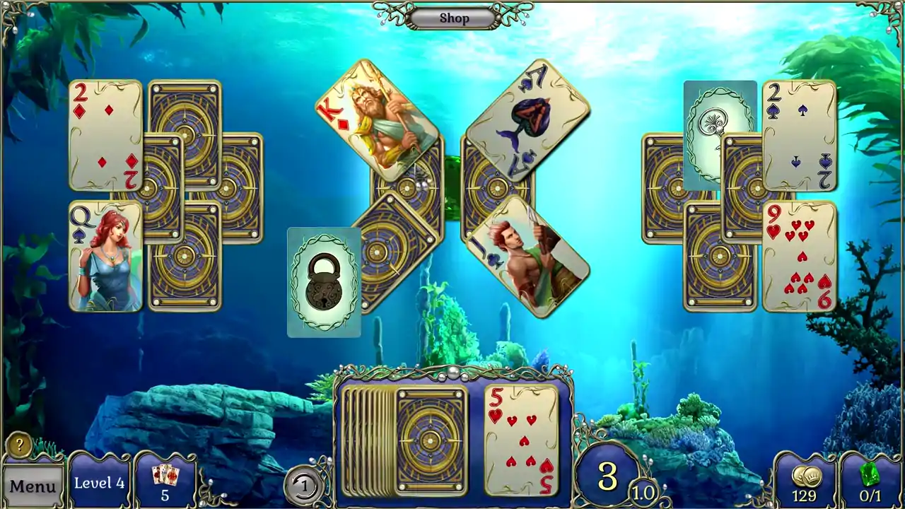 Jewel Match Atlantis Solitaire - Collector's Edition