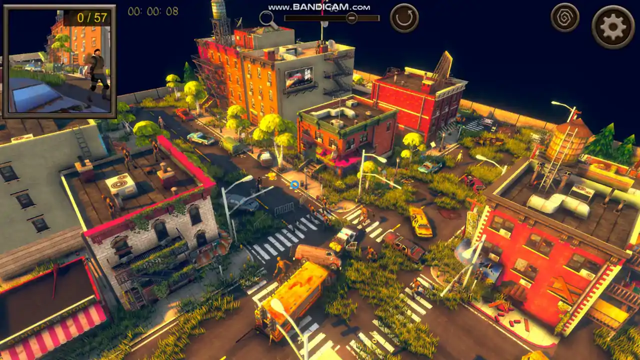 Hidden Post-Apocalyptic Top-Down 3D