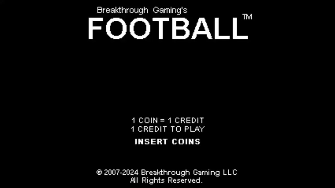 Football: Breakthrough Gaming Arcade